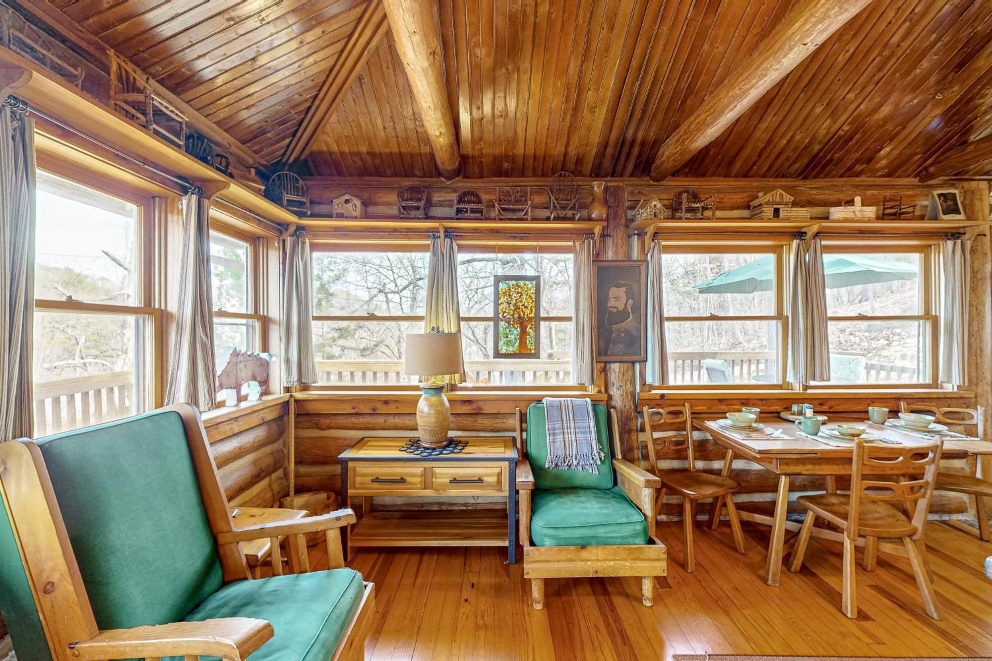Lake Lucerne - Treehouse Cabin #01 Eureka Springs Exterior foto